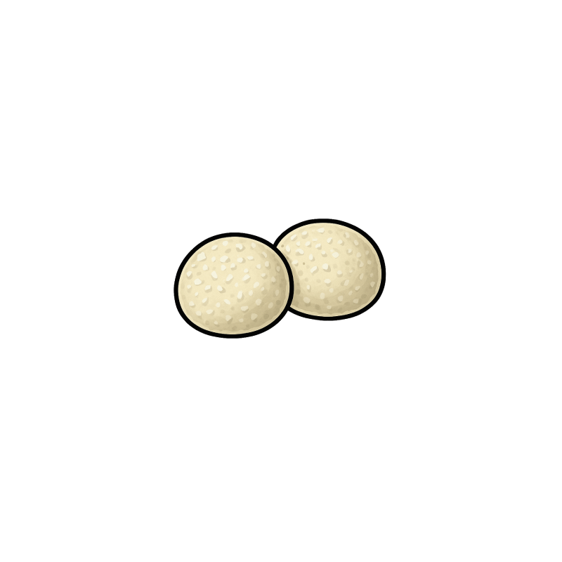 Mochi o smaku rafaello