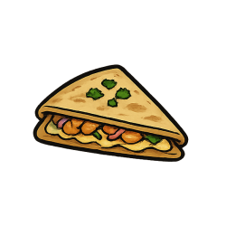 Quesadilla Kurczak