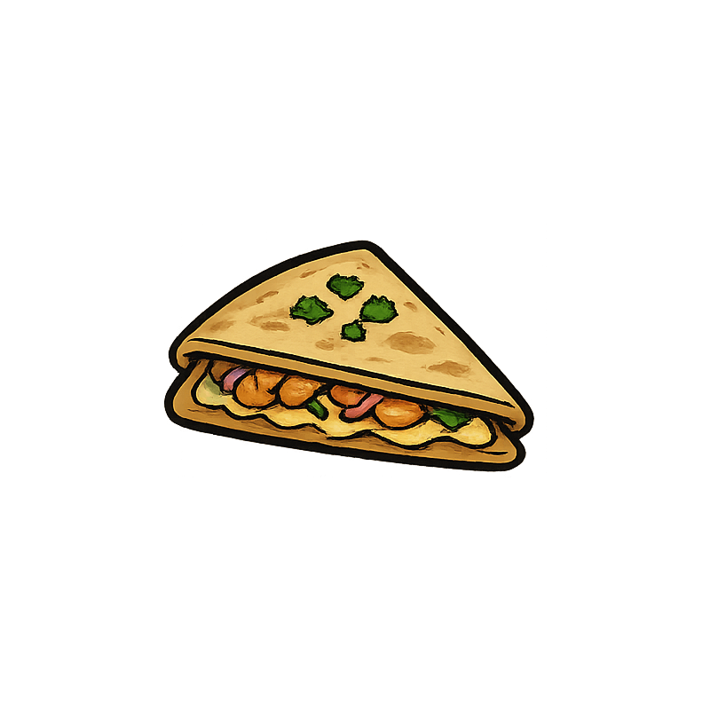Quesadilla Kurczak