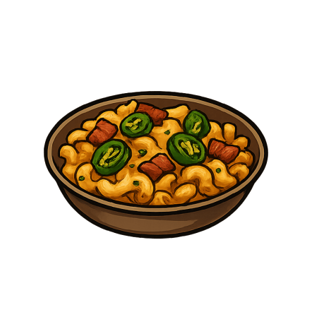 Bacon & Jalapeno Mac and cheese🌶