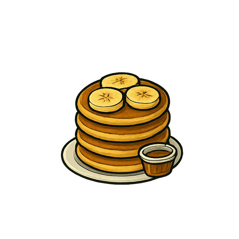 Pancakes bananowe