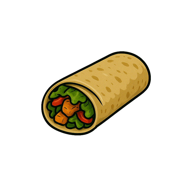 Burrito z kurczakiem